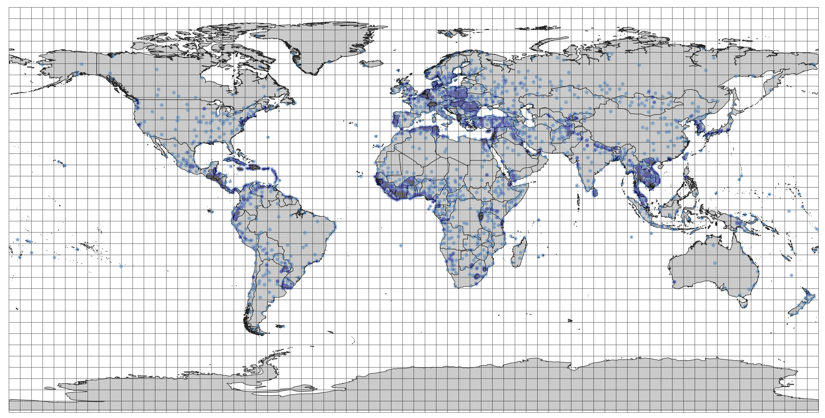 Map of the world