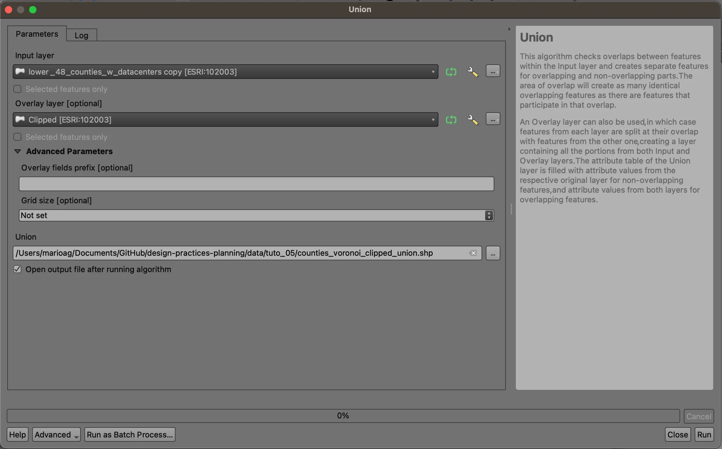 union gui features